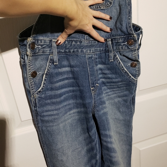 ABERCROMBIE & FITCH denim overalls - Picture 4 of 7